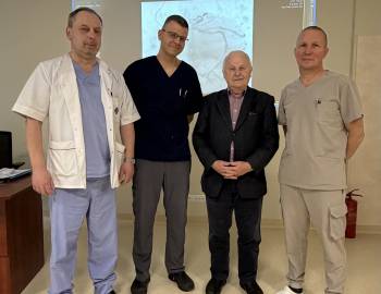 Wzorcowa współpraca zespołów kardiologii i kardiochirurgii naszego szpitala