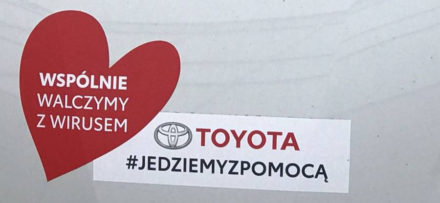Toyota AMX Łódź dalej pomaga naszemu Szpitalowi 