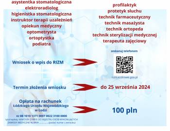 Centralny Rejestr Osób Uprawnionych do Wykonywania Zawodu Medycznego (RIZM)